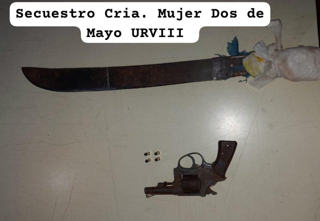 Dos hombres detenidos por violencia de género: Amenaza con machete y agresión a pareja en muletas