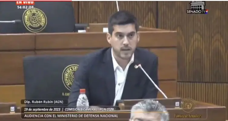 Un diputado paraguayo pidió en el Congreso “ir a la guerra” con Argentina