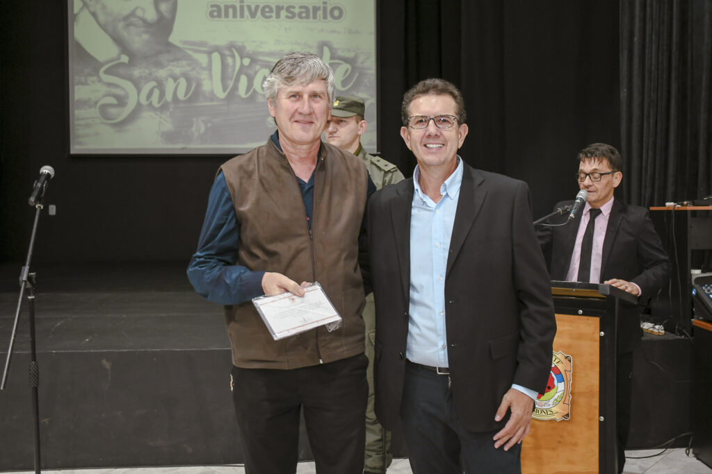 San Vicente celebró su 63° aniversario con un emotivo acto oficial