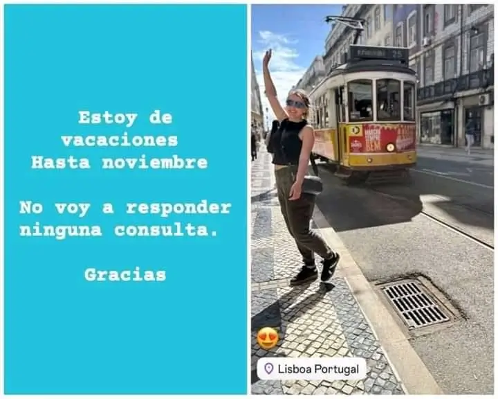 hija del Intendente se toma vacaciones tras solo seis meses en el cargo
