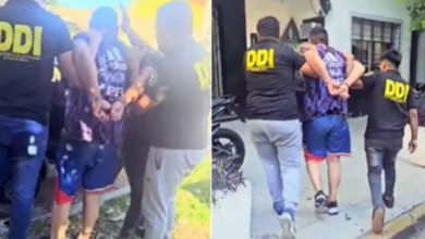 El sospechoso por el crimen de Gastón Altamirano fue detenido en Villa Luzuriaga. (Foto: gentileza Crónica).