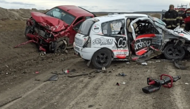 Así quedaron los autos involucrados en el choque (Gentileza Los Andes).
