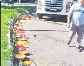 Empleados de limpieza exponen lo que deja el Carnaval: impactante cantidad sacrificios de rituales religiosos en Río de Janeiro