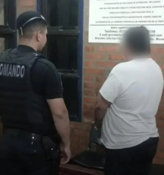 Con 1,68 de alcohol al volante: fuerte choque en San Vicente y conductor demorado