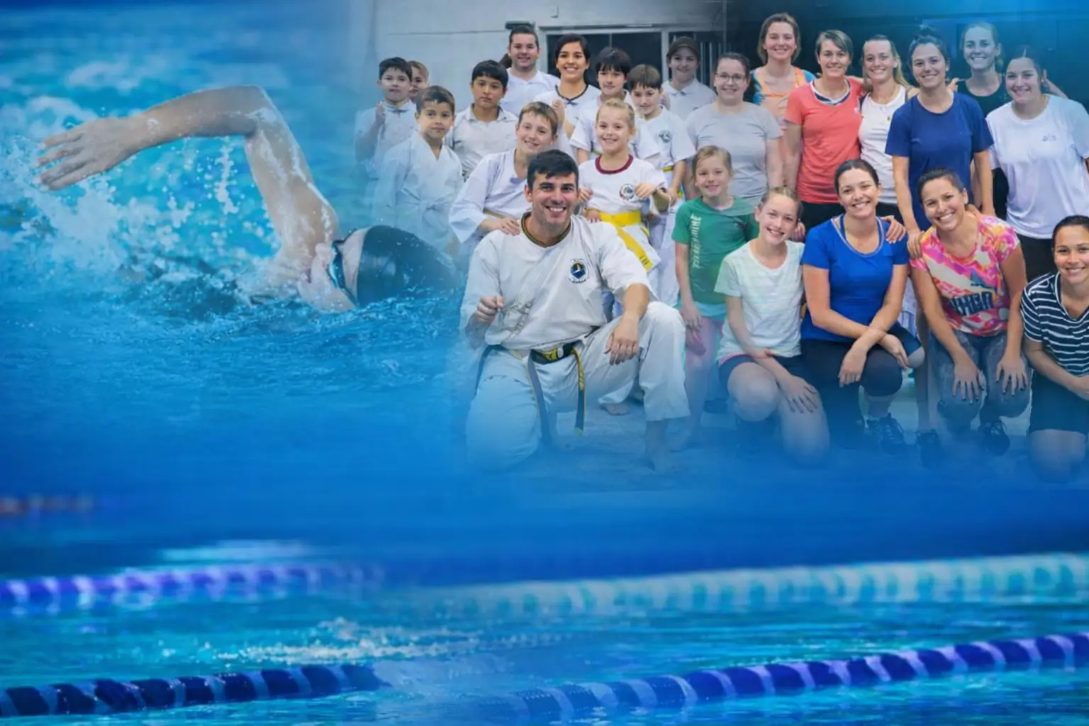 San Vicente lanza torneos de natación y suma clases gratuitas de karate y gimnasia