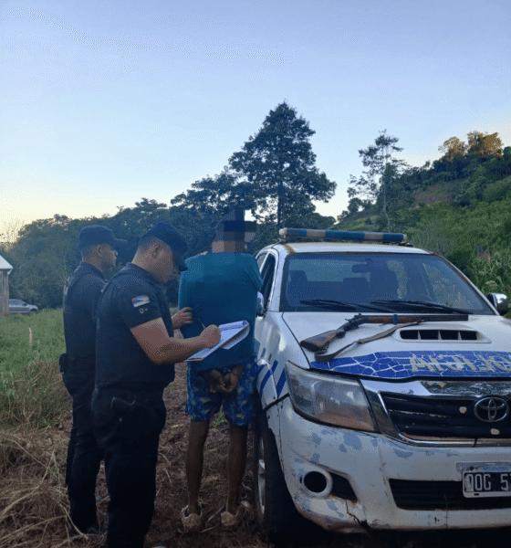 Disparó contra una casa y amenazó a un vecino con una escopeta: la Policía lo detuvo en El Soberbio