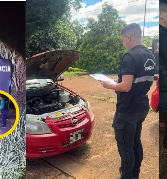 Operativos policiales en San Vicente