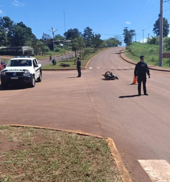 Choque de motos en San Vicente deja dos heridos y genera preocupación vial