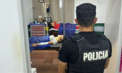 Grave choque de motos en San Vicente: un adolescente sufrió fractura y traumatismo craneal