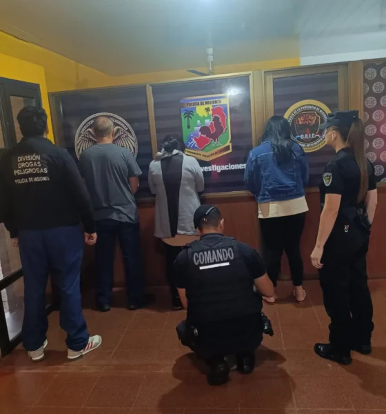 Atrapan a la banda del whisky en San Vicente: robaban en comercios y cayeron tras una fuga por la Ruta 14